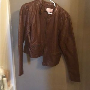 Pleather jacket